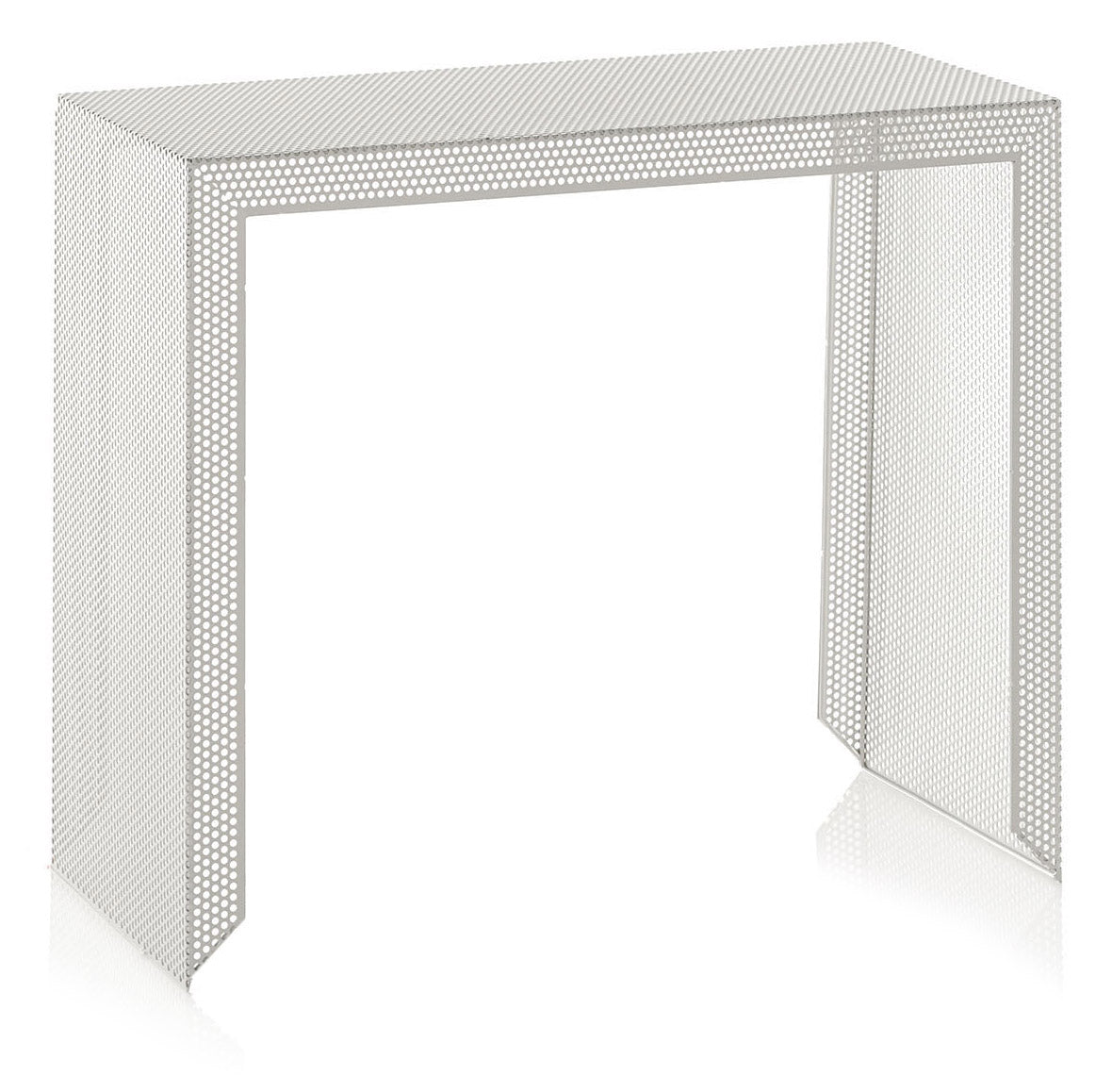 Consolle 85x40x70 cm in Metallo Bianco