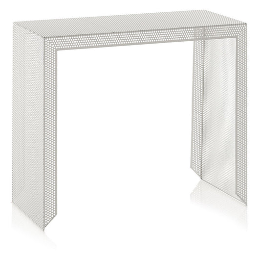 Consolle 85x40x70 cm in Metallo Bianco