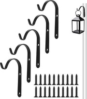 20 plantenhaken in ghisa, 70 x 45 mm, plantenhaken a muro, supporto per piante, appendi piante per esterno, lampioni, case per uccelli, 20 pezzi