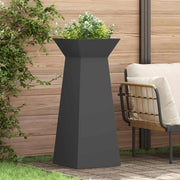 Vaso a Pilastro 2 pcs Nero 40 x 40 x 100 cm 873853