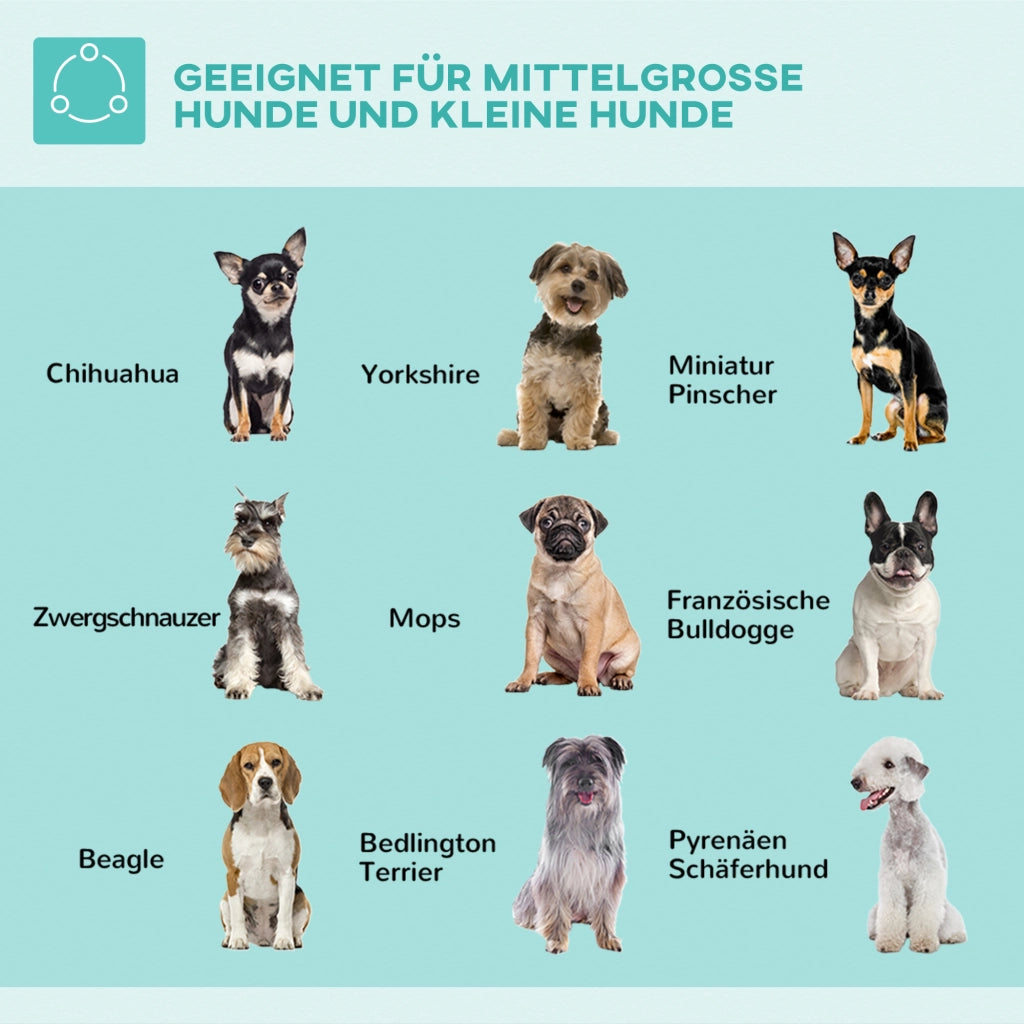 Tavolo da toelettatura per animali domestici ¨C Minimal ¨C 36x8x74 cm, argento