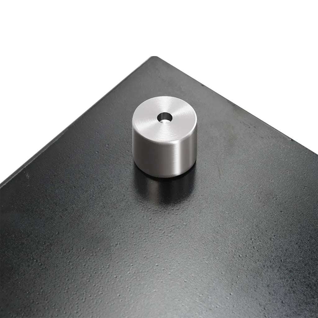 vidaXL Paraschizzi per Cucina 2 pz Neri 70x50 cm in Vetro Temperato