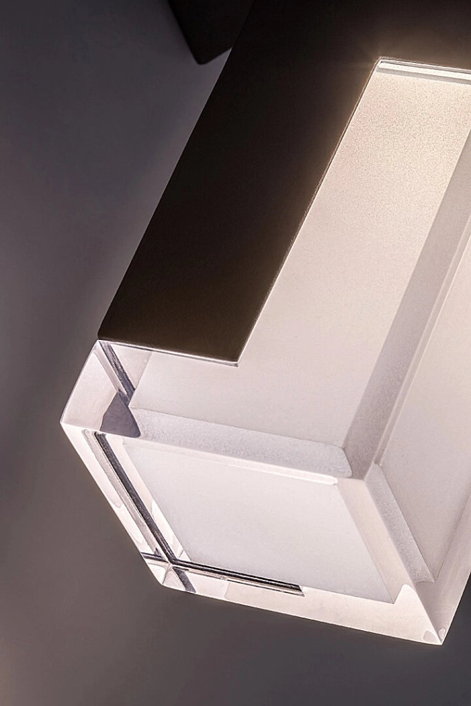 Applique esterno moderno nero su/giù LED CCT 12W IP54 Rabalux