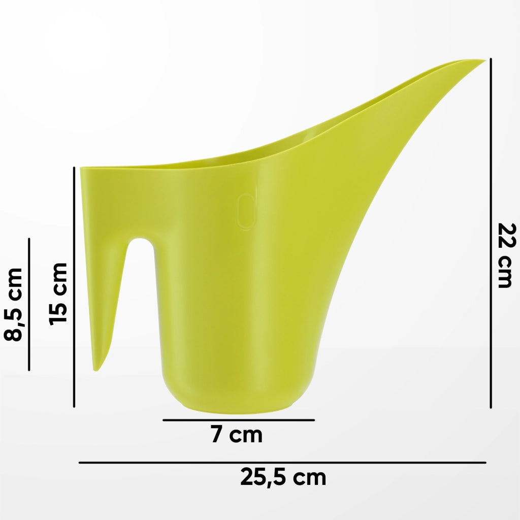 Annaffiatoio KADAX per giardino domestico, ideale per innaffiare fiori e piante, piccolo, in plastica, 1,2 litri.