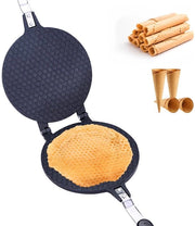 Pannenkoekmaker con maniglia antiscivolo in lega di alluminio