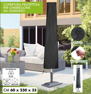 MA MAISON COPERTURA PROTETTIVA PER OMBRELLONE DA GIARIDNO 60X230X35 H WATERPROOF