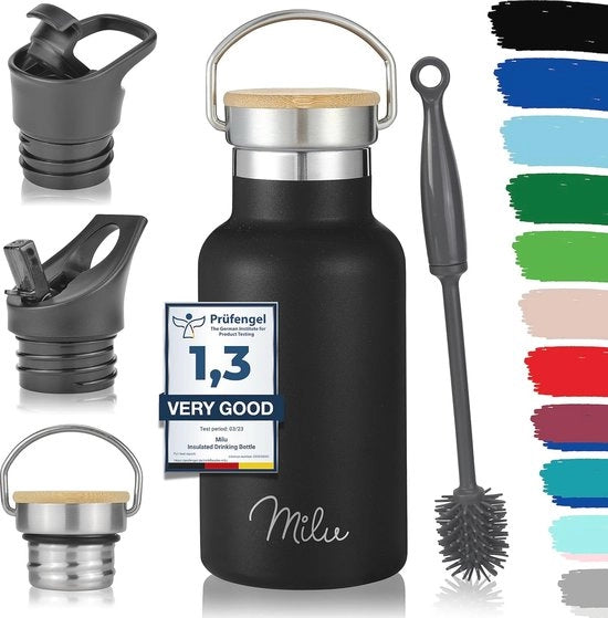 Flessa isolante in acciaio inossidabile - 350 ml a 1000 ml - Termos da bere con beccuccio per bambini e adulti
