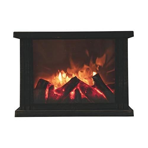 Lanterna Fuoco Finto 27.5X11.5X20 Cm