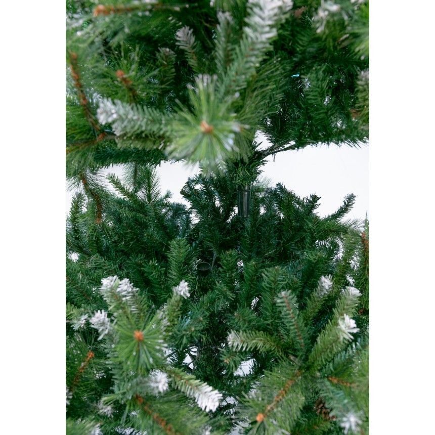 Albero di Natale Stoccolma 225 cm 1369 rami con pigne in pvc