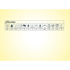 Albero di Natale Stoccolma 225 cm 1369 rami con pigne in pvc