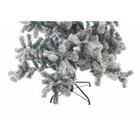 Albero di Natale Sestriere innevato 150 cm 350 rami in pvc