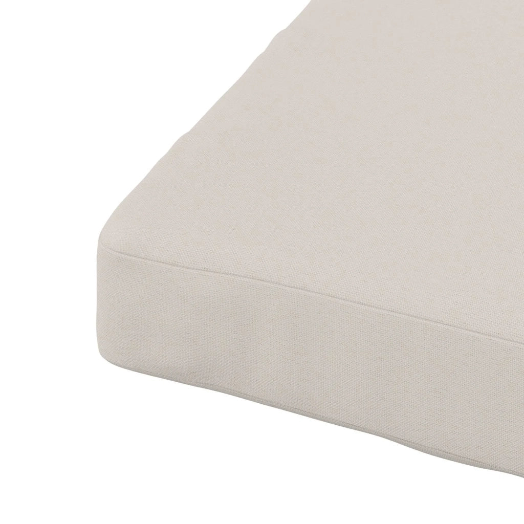Cuscini per Sedia in 4 Pezzi VUGHT 4 pcs 100% Poliestere Bianco 946270