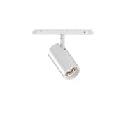 Faretto Binario Singolo On-Off Ego Alluminio Bianco 1 Luce 19W 3000K Luce Calda