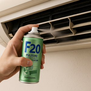 Pulitore igienizzante per CONDIZIONATORI F20 – spray detergente antibatterico