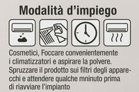 Pulitore igienizzante per CONDIZIONATORI F20 – spray detergente antibatterico