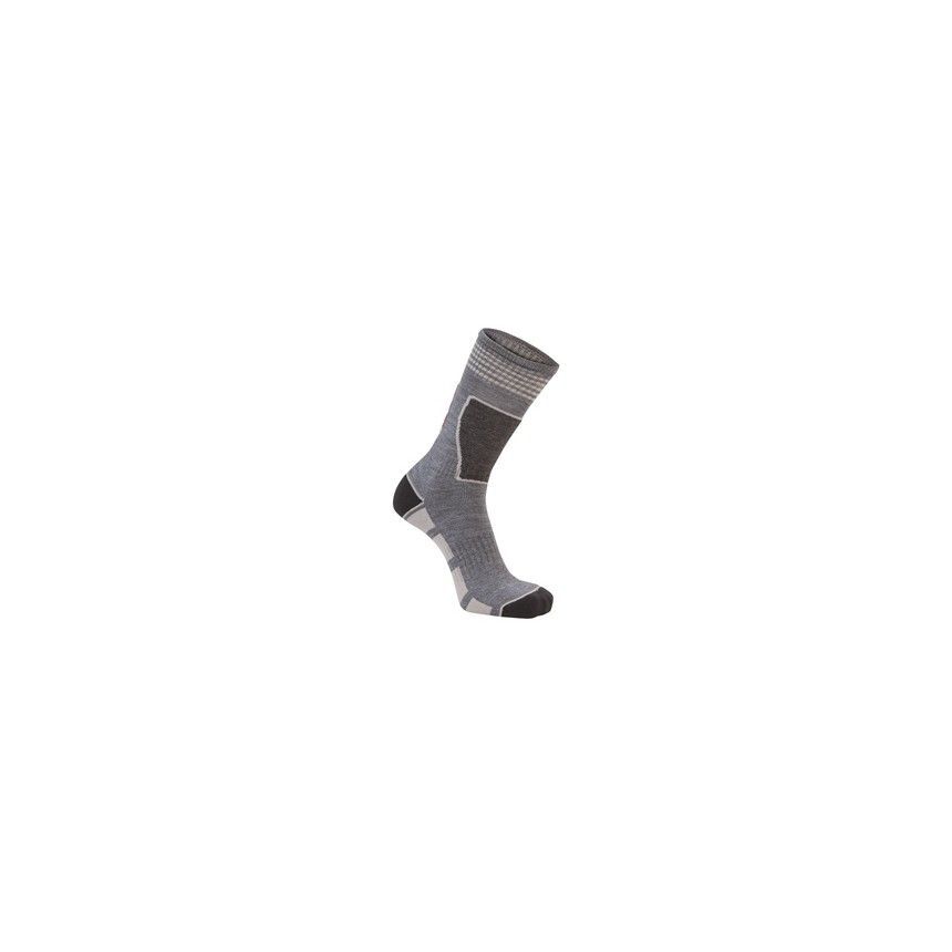 Calze Lunghe In Lana Merino POLAR Grau Silber U-Power Taglia L XL