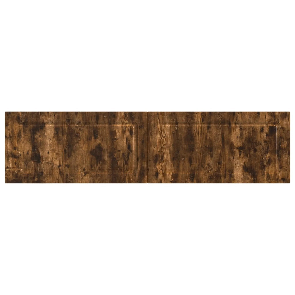 Testiera da Muro UTRECHT Rovere Fumo Legno ingegnerizzato 897810