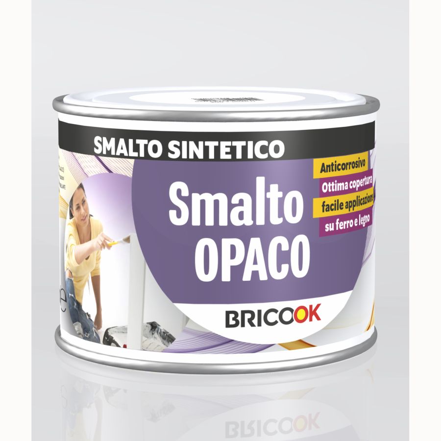 SMALTO OPACO MARRONE ML 500