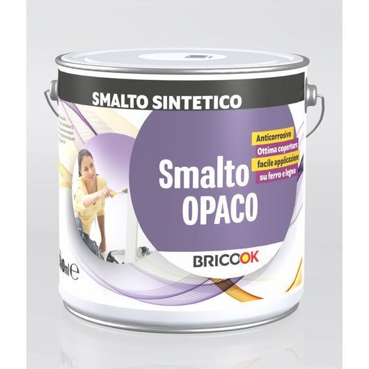 SMALTO OPACO NERO ML 2000