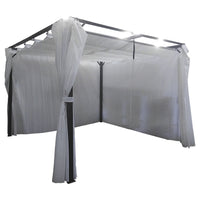GAZEBO PERGOLA SCORREVOLE PLATONE MT 3X3 STRUTTURA