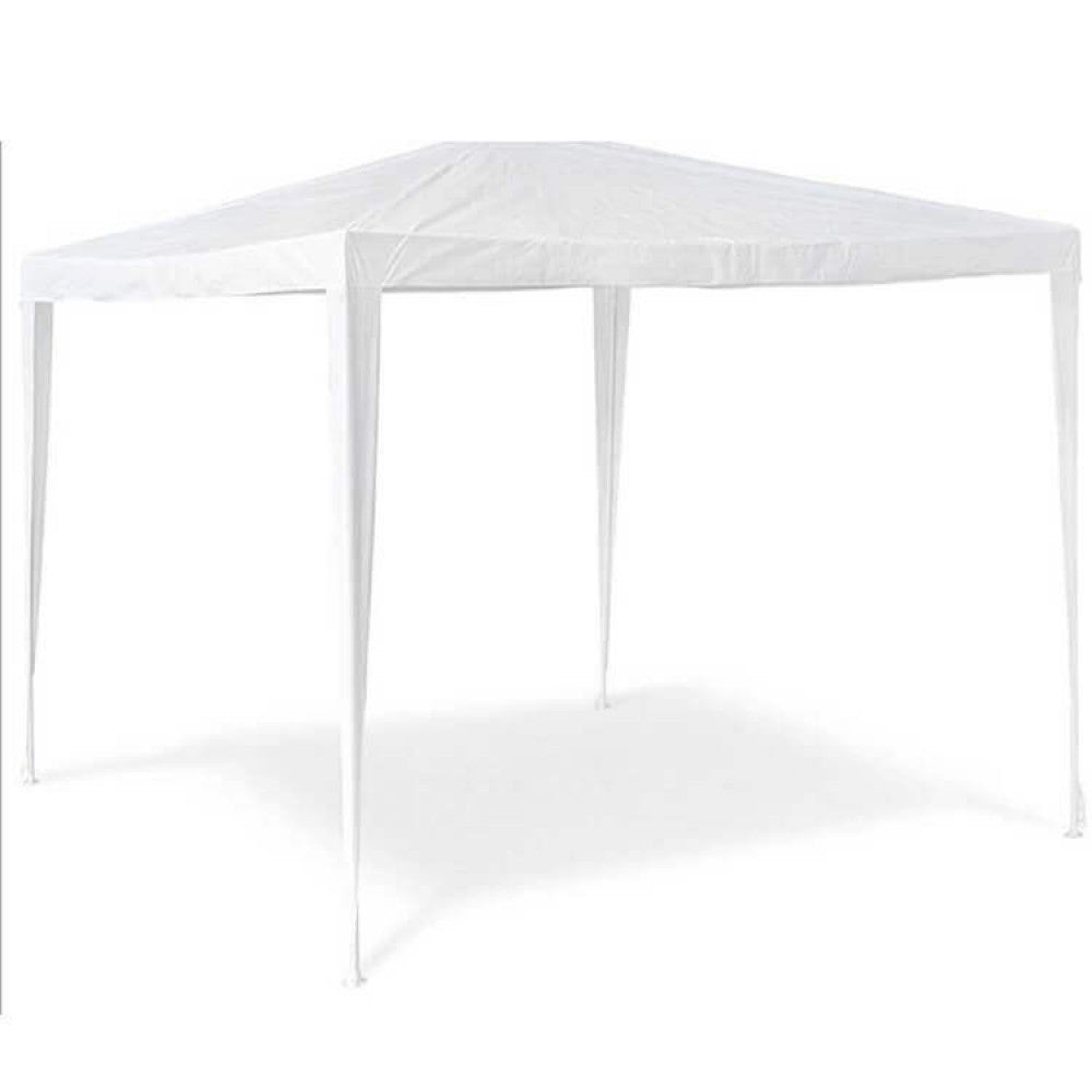 Gazebo Eco 3x3 m in Acciaio Bianco