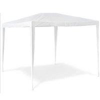 Gazebo Eco 3x3 m in Acciaio Bianco