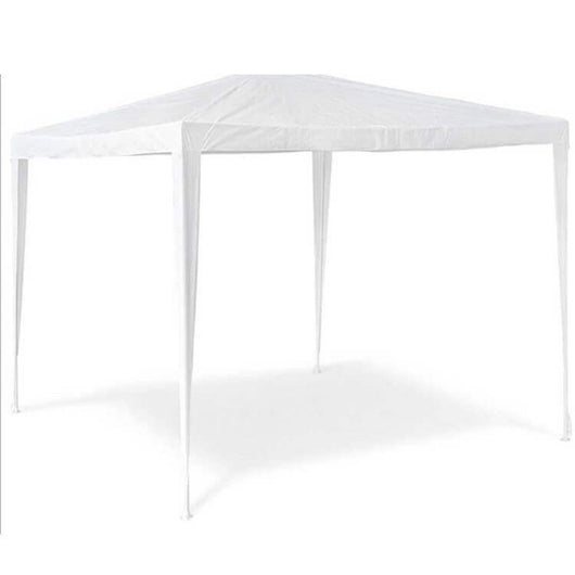 Gazebo Eco 3x3 m in Acciaio Bianco