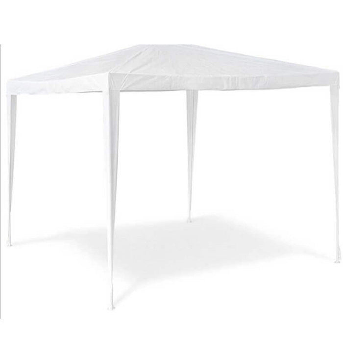 Gazebo Eco 3x3 m in Acciaio Bianco