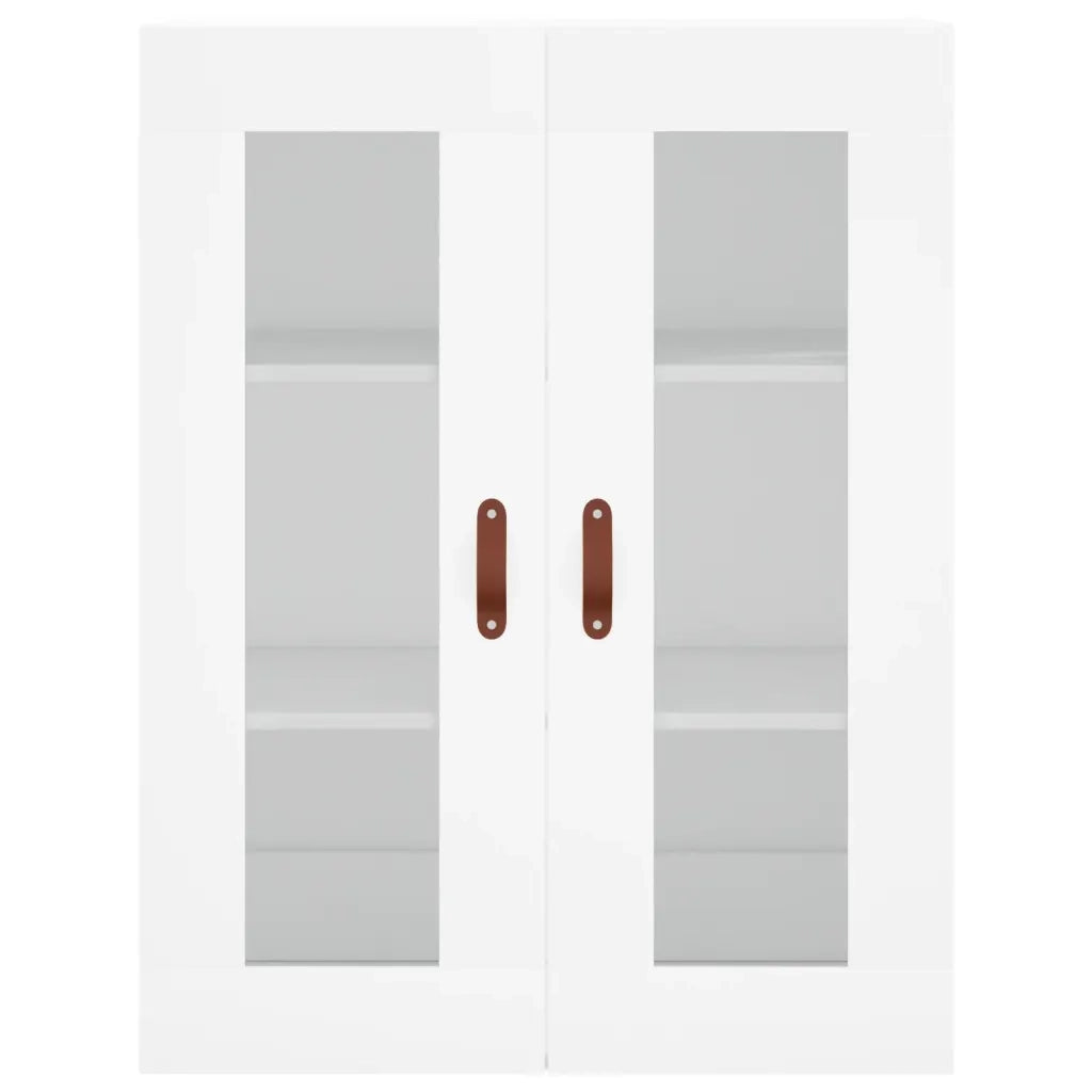 Credenza Bianca 69,5x34x180 cm in Legno Multistrato 3198249