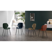 Sedia in soft-touch Diana 55cm X 45cm H 83cm Stones