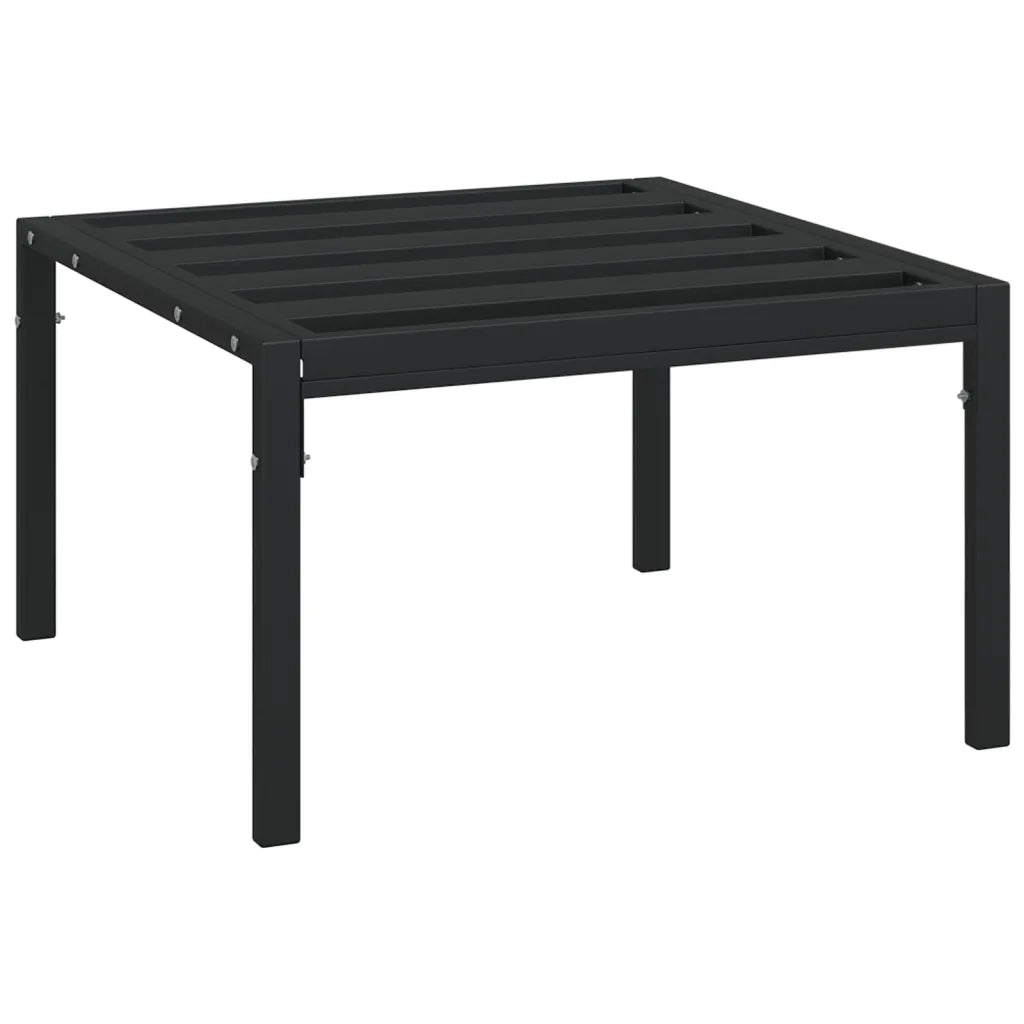 Set Salotto da Giardino 6pz con Cuscini Grigi in Acciaio 3187945