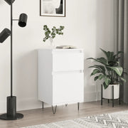 vidaXL Credenza Bianca 40x35x70 cm in Legno Multistrato