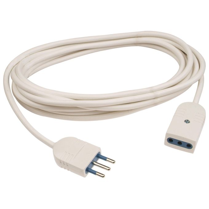 Poly Pool PP0381 prolunghe e multiple 3 m 1 presa(e) AC Interno Bianco