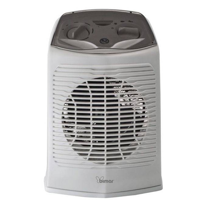 Bimar HF200 stufetta elettrica Interno Grigio 2000 W Riscaldatore ambiente elettrico con ventilatore