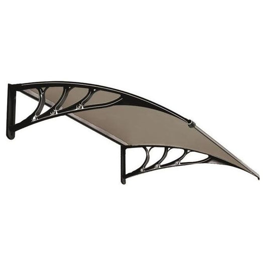 VUEMME 96899-05/2 Tettuccio curvo per porta Vetroresina pensilina per porta