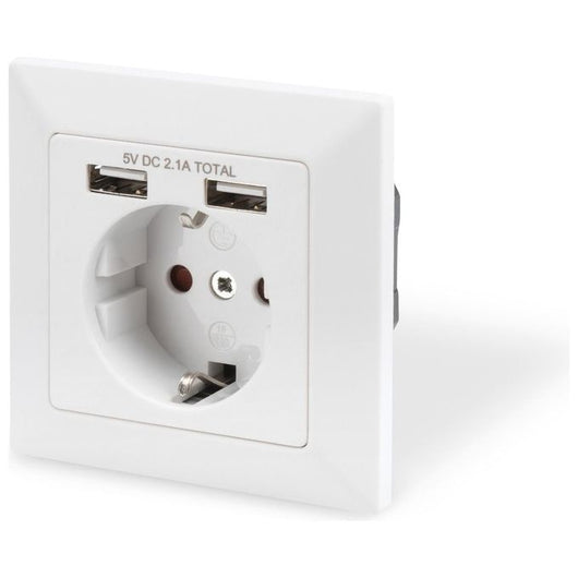 Digitus Presa con 2 porte USB