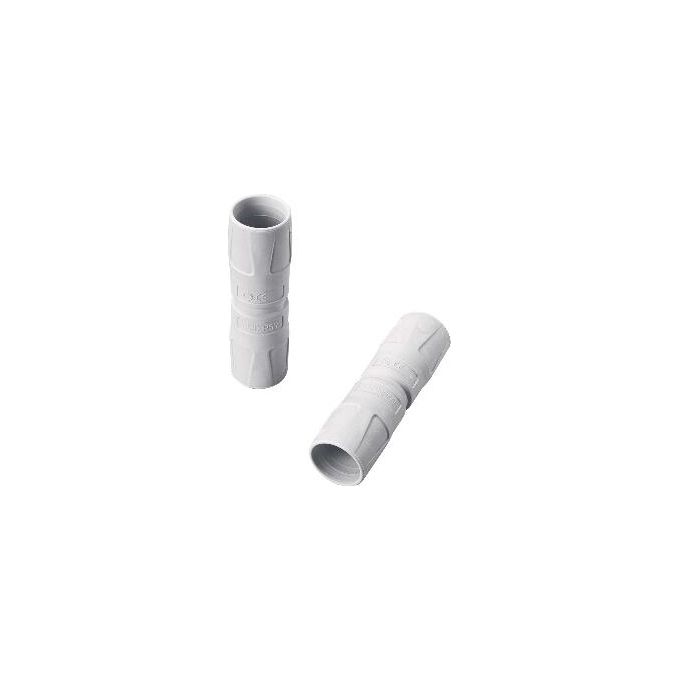 ElettroCanali Raccordo Security Tubo-Tubo Ip67 Diametro 20mm lszh 10 Pezzi per Tubi Serie 3422 e 3342