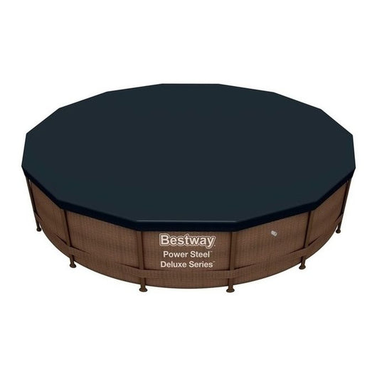 Bestway 56664 piscina fuori terra Piscina con bordi Piscina rotonda 13030 L Marrone