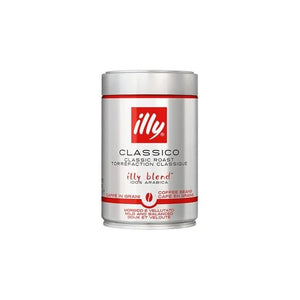 Illy Barattolo da 250g di caffè in grani Tostato CLASSICO