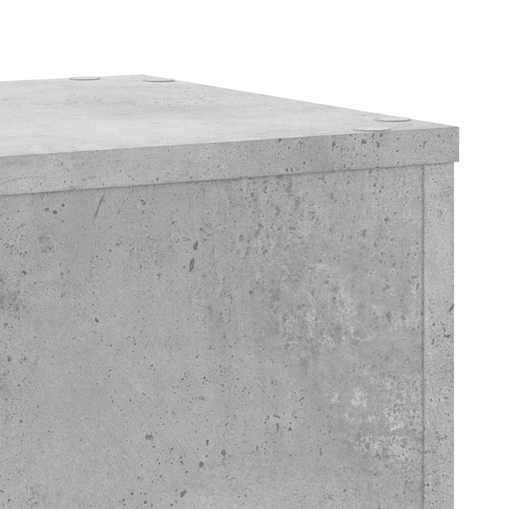 Supporti per Piante 2 pz Grigio 30x30x70 cm Legno Multistrato