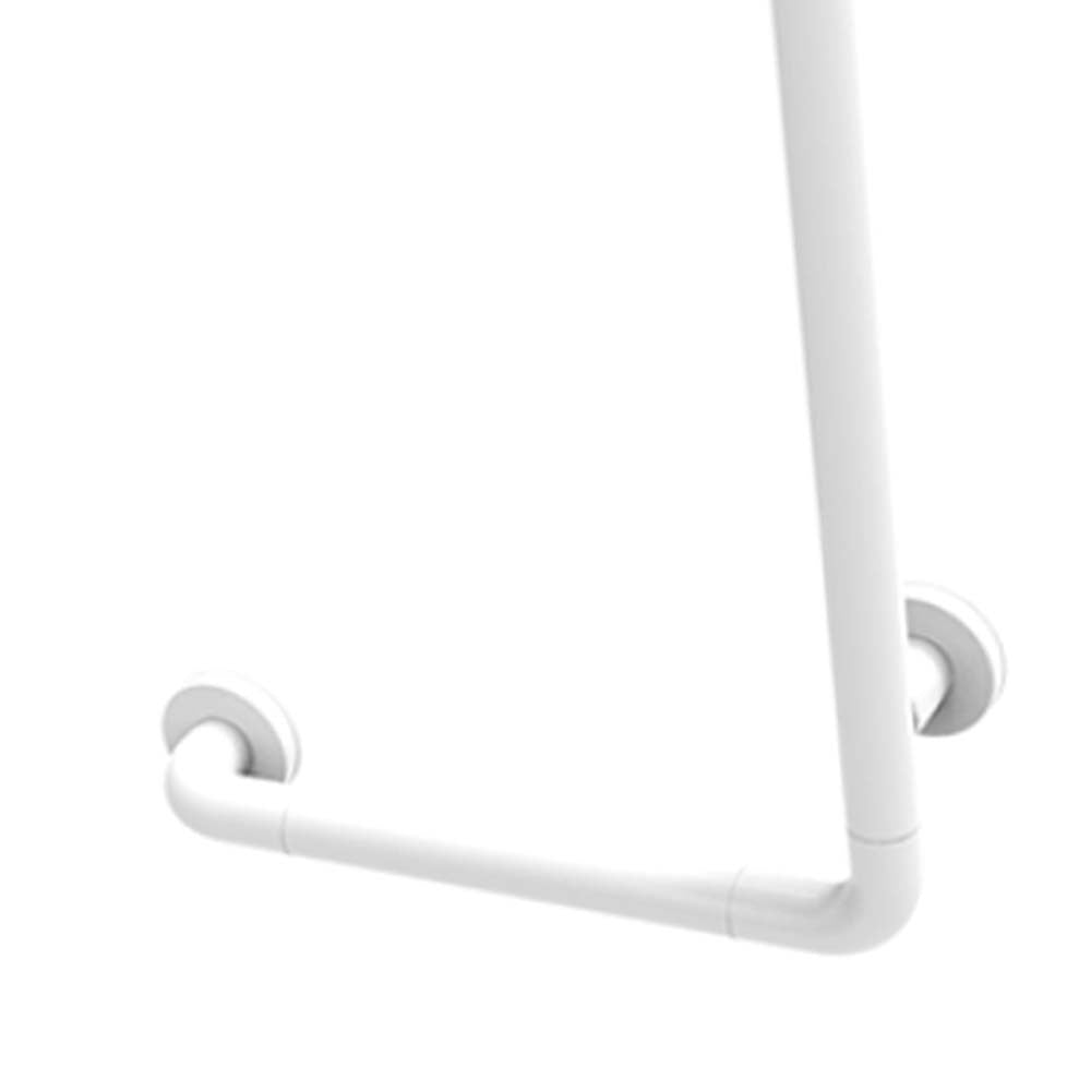 Maniglia goman dx-sx 40x70 bianca, adatta a bgani disabili ed anziani