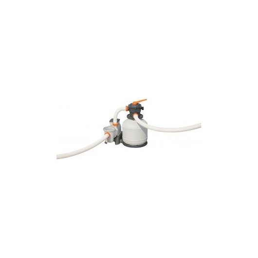 Bestway 58499-5 Sistema di Filtraggio a Sabbia Flowclear con Timer 8.327 l-h per Piscine e Campeggio