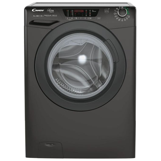 Candy Ultra Hygiene HES12104TWMBB6-S lavatrice Caricamento frontale 10 kg 1200 Giri/min Nero