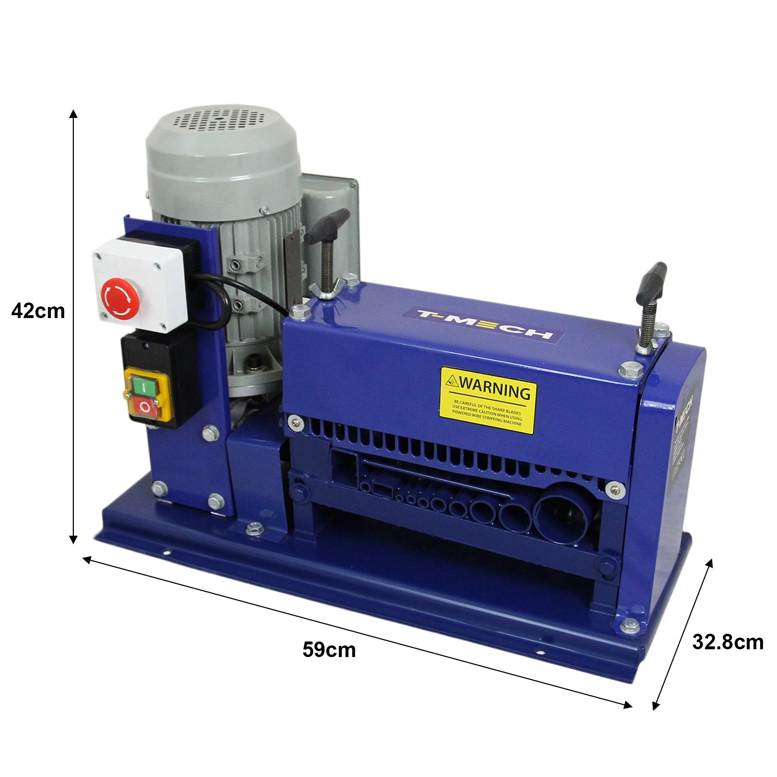 Macchina Spellacavi Sguainacavi Spelacavi Pelafili 10Lame Recupero Rame 1.5 - 38mm