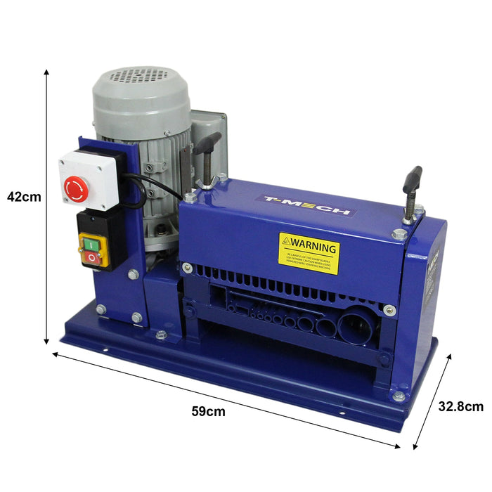 Macchina Spellacavi Sguainacavi Spelacavi Pelafili 10Lame Recupero Rame 1.5 - 38mm