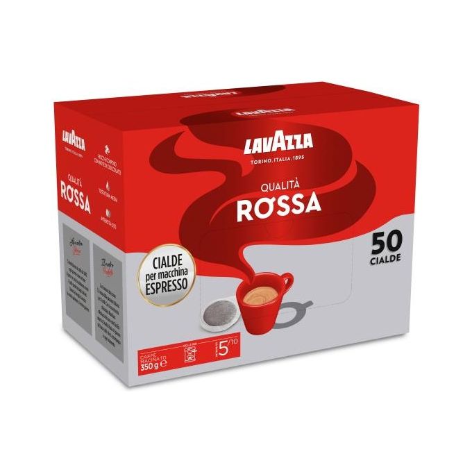 Lavazza Qualità Rossa Cialde caffè Tostatura media 50 pz