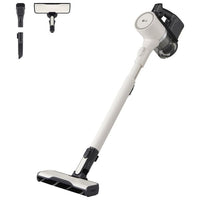 LG CordZero A9K Lite, Aspirapolvere Kompressor 220W, 60 min, 1 spazzola + 2 accessori, Filtro 5 strati, Wi-Fi, Beige