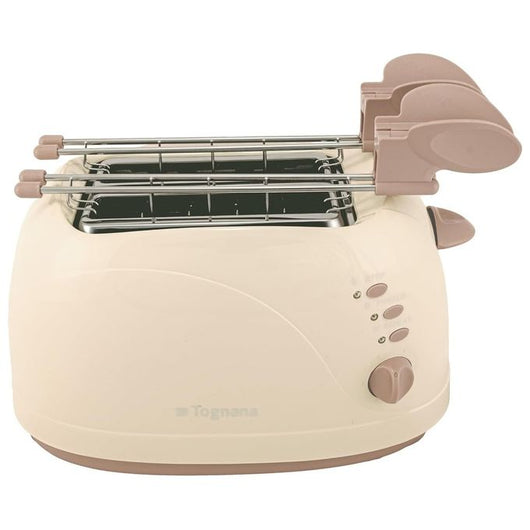 Tognana Porcellane D2DTN03IRCH tostapane 6 2 fetta/e 750 W Champagne