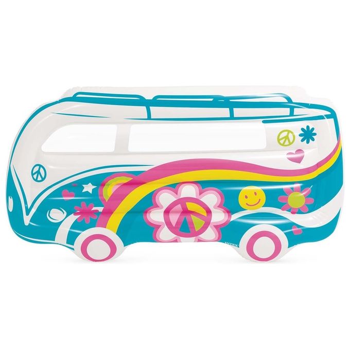 Intex 58728EU galleggiante da piscina e da spiaggia Multicolore Immagine Vinile Materassino galleggiante