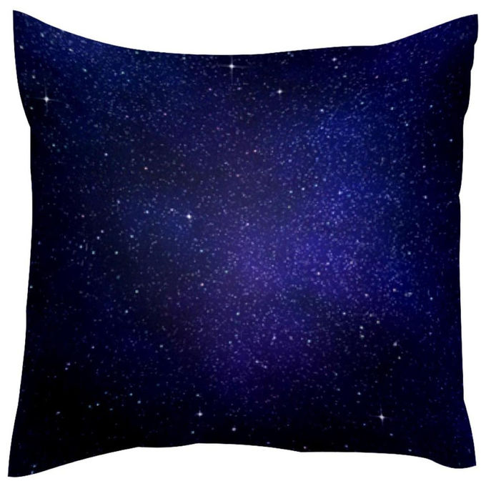 Yeppon Federa Decorativa Blu Galaxy Space Star 46x46 Pollici